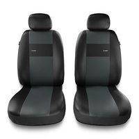 Capas de carro universais para Dacia Sandero I, II (2008-2019) - cinza