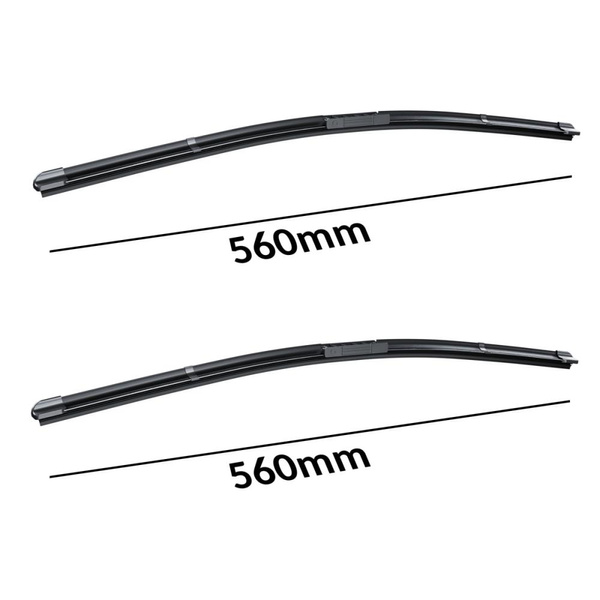 Escovas limpa-vidros para pára-brisas para Mercedes-Benz Classe M W163 SUV (03.1998-06.2005) - planas