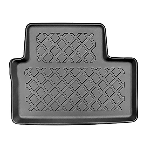 Conjunto de tapetes de bagageira e tapetes de carro feitos sob medida para Renault Clio V Hatchback (09.2019-....) - parte superior do porta-malas; também com tração híbrida