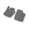 Tapetes de veludo para carros SEAT Toledo IV Liftback (2012-2018) - Tapetes para carros cinza