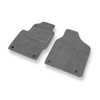 Tapetes de veludo para carros Seat Alhambra I (1996-2000) - Tapetes para carros cinza