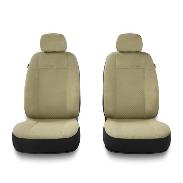 Capas de carro universais para Skoda Fabia I, II, III, IV (1999-....) - bege