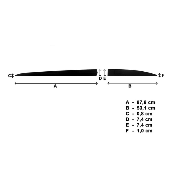 Fitas laterais compatíveis com Hyundai i10 Hatchback (2020-....)