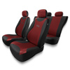 Capas de carro universais para Nissan Maxima IV, V, VI (1995-2009) - vermelho