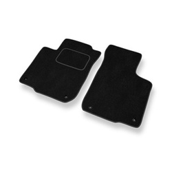 Tapetes de veludo para carros Volkswagen Golf IV Hatchback, Convertível, Variant (1997-2006) - Tapetes para carros preta