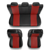 Capas de carro universais para Renault Twingo I, II, III (1993-2019) - vermelho