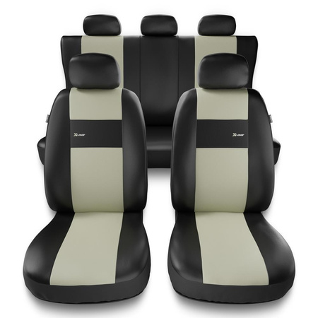 Capas de carro universais para Suzuki SX4 I, II (2006-2019) - bege