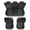 Capas de carro universais para Volkswagen Passat B4, B5, B6, B7, B8 (1993-2019) - cinza