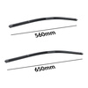 Escovas limpa-vidros para pára-brisas para Honda Civic VIII Sedan, Hatchback (09.2005-12.2011) - planas