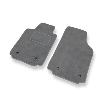 Tapetes de veludo para carros Audi A2 I 8Z (1999-2005) - Tapetes para carros cinza