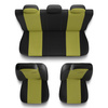 Capas de carro universais para Nissan Note I, II (2005-2016) - amarelo