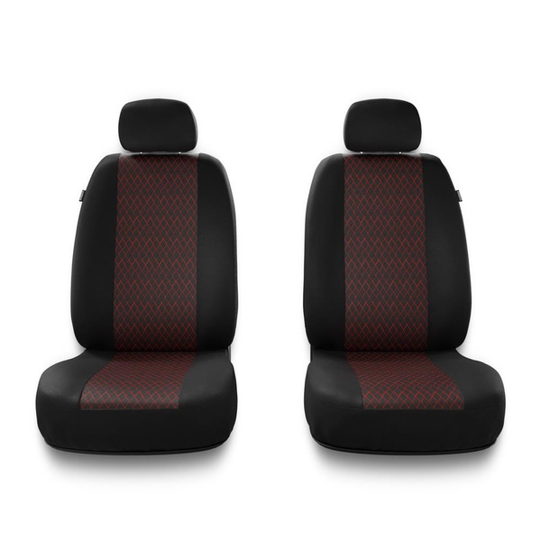 Capas de carro universais para Daihatsu Sirion I, II (1998-2010) - vermelho
