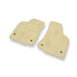 Tapetes de veludo para carros Volkswagen Polo III Classic, Hatchback, Variant (1994-2001) - Tapetes para carros bege
