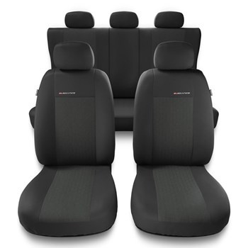 Capas de carro universais para Dacia Logan I, II (2004-2019) - Tipo 1 (cinza)