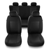 Capas de carro universais para Volkswagen Caddy I, II, III, IV (1983-2019) - Tipo 2 (preto)