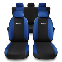Capas de carro universais para Dacia Sandero I, II (2008-2019) - azul