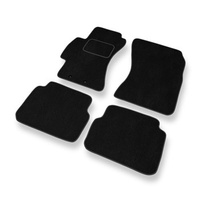 Tapetes de veludo para carros Subaru Impreza III (2007-2011) - Tapetes para carros preta