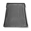 Tapete para a bagageira projetado para Mercedes-Benz Vito W639 Van (08.2003-09.2014) - para a segunda fileira de assentos (terceira fileira de assentos no carro ou removida) Long Combi (espaçamento entre eixos 3200 mm; comprimento do carro 5008 mm)