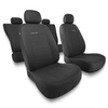 Capas de carro universais para Audi A4 B5, B6, B7, B8, B9 (1995-2024) - Tipo 4 (cinza)