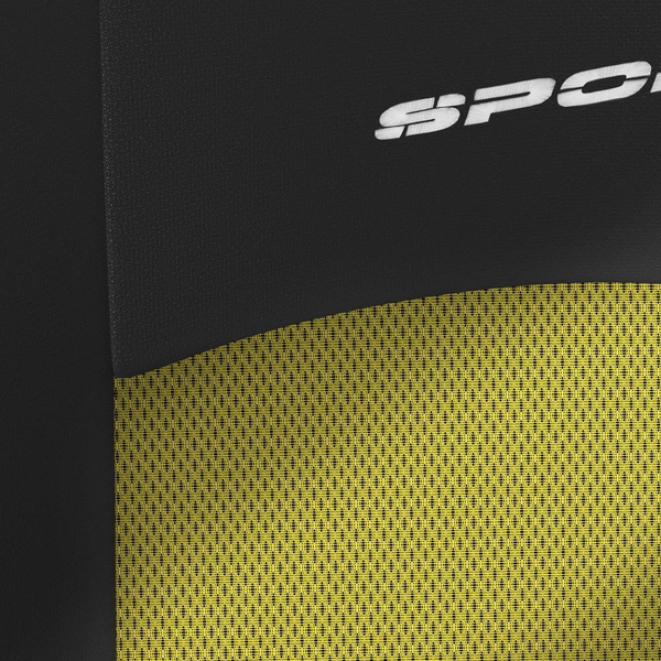 Capas de carro universais para Toyota Avensis I, II, III (1997-2018) - amarelo