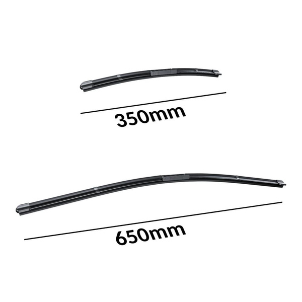 Escovas limpa-vidros para pára-brisas para Renault Captur SUV (01.2013-03.2016) - planas