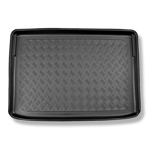 Tapete para a bagageira projetado para Opel Crossland X SUV (06.2017-2021) - parte superior do porta-malas; modelos com base móvel de porta-malas (Flex Floor)