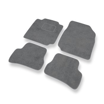 Tapetes de veludo para carros Nissan Micra III Hatchback, Convertível (2002-2010