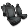Capas de carro universais para Volkswagen Passat B4, B5, B6, B7, B8 (1993-2019) - cinza