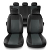 Capas de carro universais para Volkswagen Passat B4, B5, B6, B7, B8 (1993-2019) - cinza