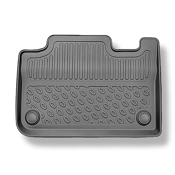 Conjunto de tapetes de bagageira e tapetes de carro feitos sob medida para Tesla Model Y SUV (08.2021-2025) - 5 lugares; porta-malas traseiro