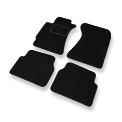 Tapetes de veludo para carros Subaru Forester II SUV (2002-2008) - Tapetes para carros preta