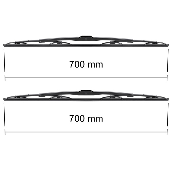 Escovas limpa-vidros para pára-brisas para Man TG Caminhão (2004-2019) - standard