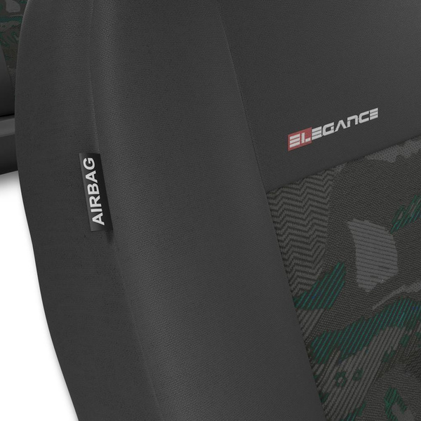 Capas de carro universais para Nissan Pixo (2008-2013) - verde