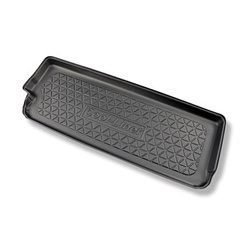 Tapete para a bagageira projetado para Tesla Model X SUV (10.2016-12.2020) - 6/7 lugares; para o espaço atrás da terceira fileira de assentos