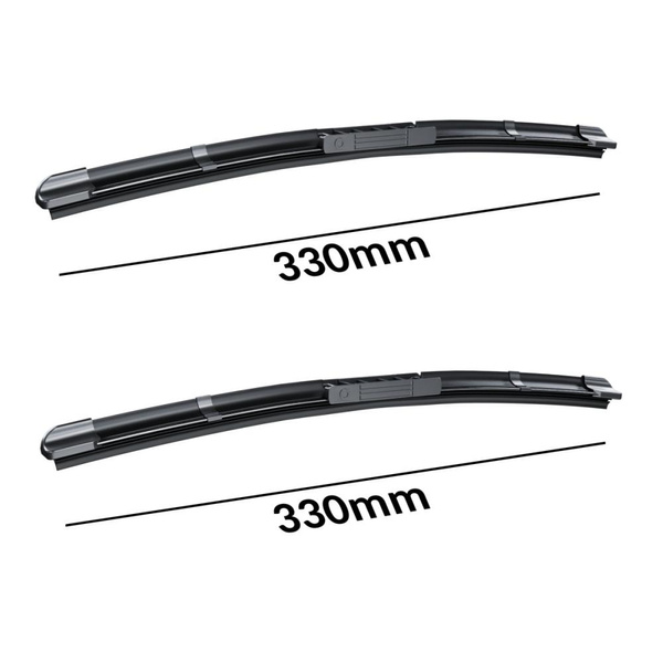 Escovas limpa-vidros para pára-brisas para Land Rover Defender II, III SUV (08.1990-02.2016) - planas