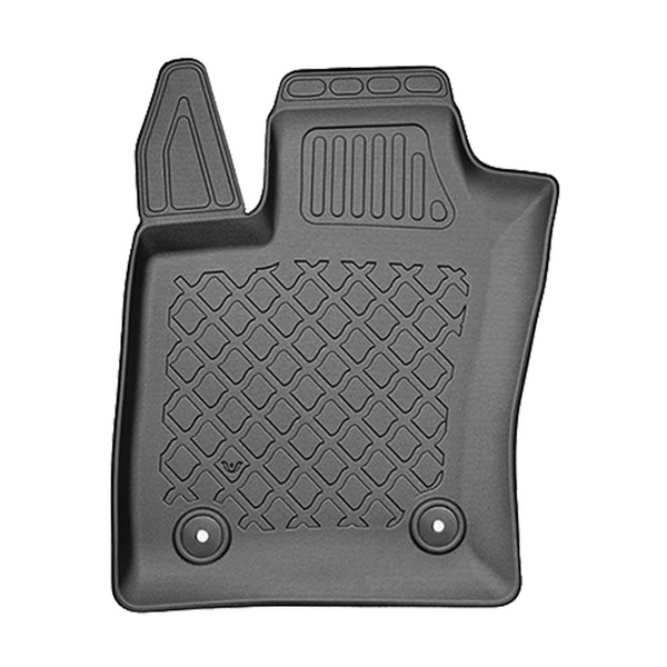 Conjunto de tapetes de bagageira e tapetes de carro feitos sob medida para Alfa Romeo Tonale 965 SUV (05.2022-....) - parte superior do porta-malas; base móvel na posição mais alta; também para híbridos