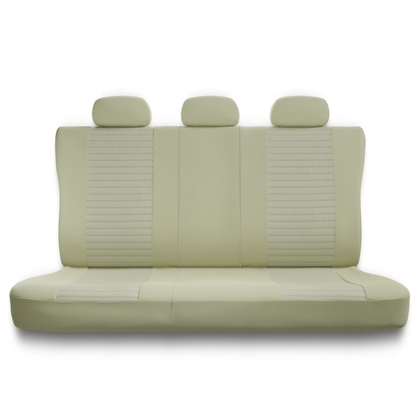 Capas de carro universais para Volkswagen Polo III, IV, V, VI (1994-....) - Tipo 1 (bege)