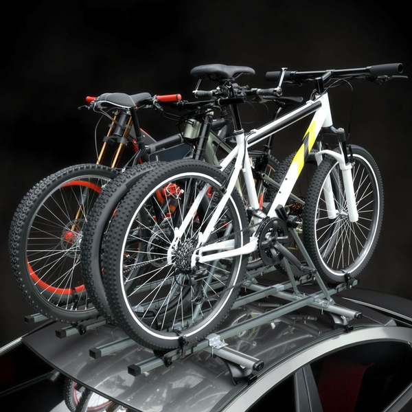 Porta-bicicletas de tejadilho feito de alumínio - 4xM-08