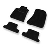 Tapetes de veludo para carros Alfa Romeo Brera Coupé (2005-2010) - Tapetes para carros preta