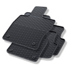 Tapetes de borracha para automóveis Seat Leon III Hatchback, Sportstourer (2013-2020) - preto - 4 pcs.
