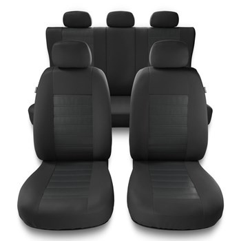 Capas de carro universais para Seat Ibiza I, II, III, IV, V (1984-2019) - Tipo 2 (cinza)