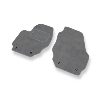 Tapetes de veludo para carros Volvo S80 II (2006-2016) - Tapetes para carros cinza