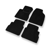 Tapetes de veludo para carros Opel Signum (2003-2008) - Tapetes para carros preta