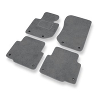 Tapetes de veludo para carros BMW Série 3 M3 II E36 (1992-1999) - Tapetes para carros cinza