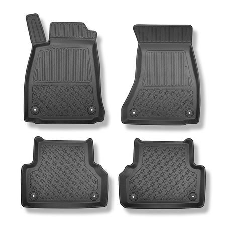 Tapetes TPE para Audi A4 B9 Limousine (12.2015-10.2022) - também na versão Quattro