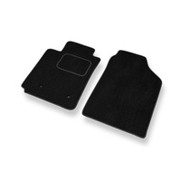 Tapetes de veludo para carros Toyota Corolla IX (2001-2009) - Tapetes para carros preta