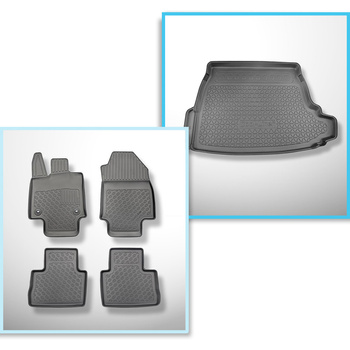 Conjunto de tapetes de bagageira e tapetes de carro feitos sob medida para Suzuk
