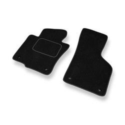 Tapetes de veludo para carros Volkswagen Passat B7 Sedan, Variant (2010-2014) - Tapetes para carros preta