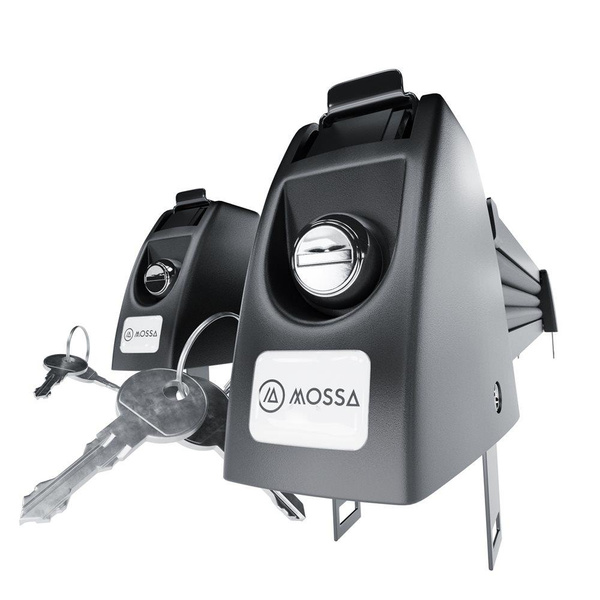 Porta-esquis de tejadilho - Ski rack M-7705 - preto - para 5 pares de esquis ou 4 pranchas de snowboard