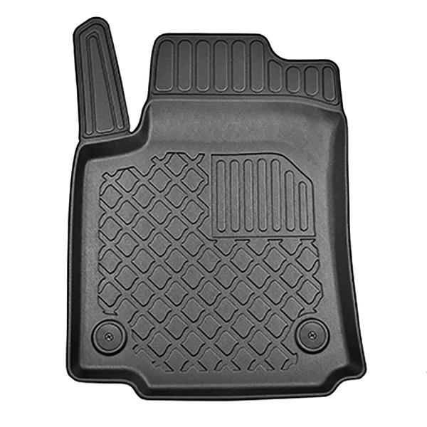 Conjunto de tapetes de bagageira e tapetes de carro feitos sob medida para Citroen C3 Aircross SUV (11.2017-2024) - parte inferior do porta-malas; modelos com base móvel de porta-malas (Flex Floor)